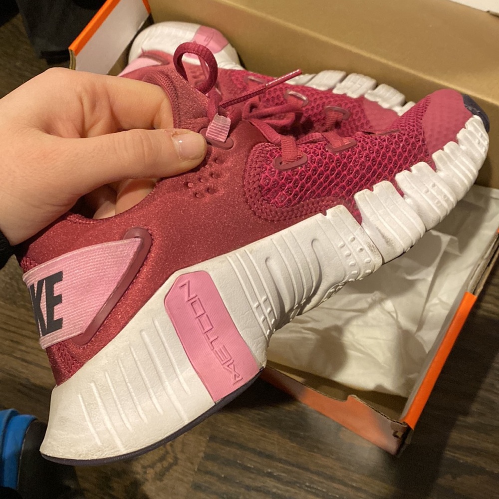 Nike Women's Pink Athletic Sneakers - Picture 5 of 7